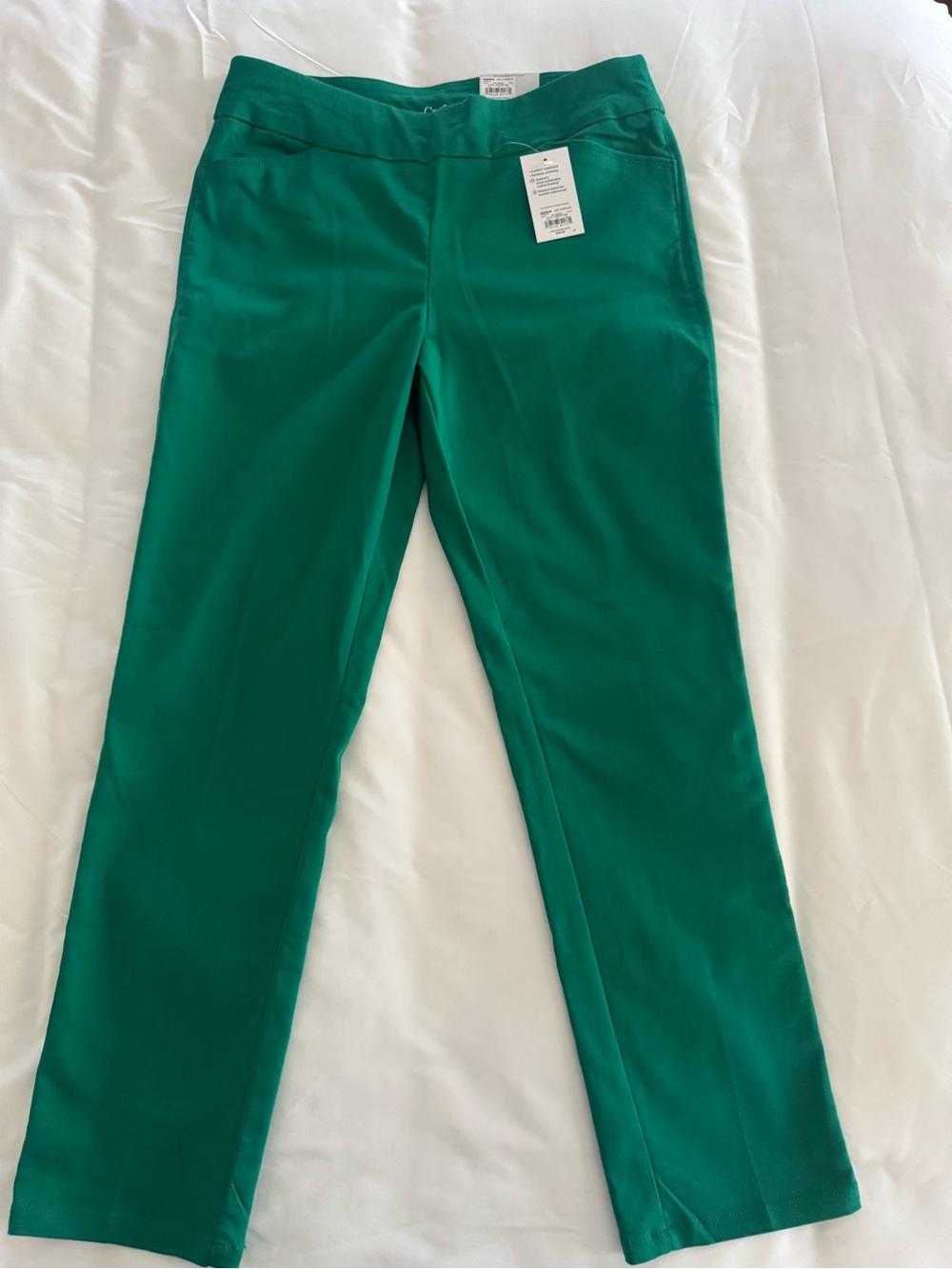 Women's Emerald Green Stretch pants